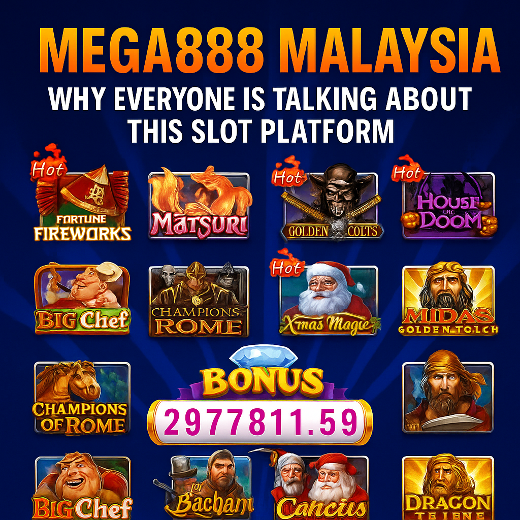Mega888 Malaysia 2025 – Download & Play Slots, Jackpot & Live Casino at Comos9