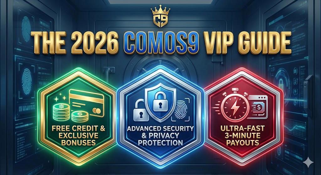 The 2026 Comos9 VIP Guide: Free Credit, Security & 3-Minute Payouts