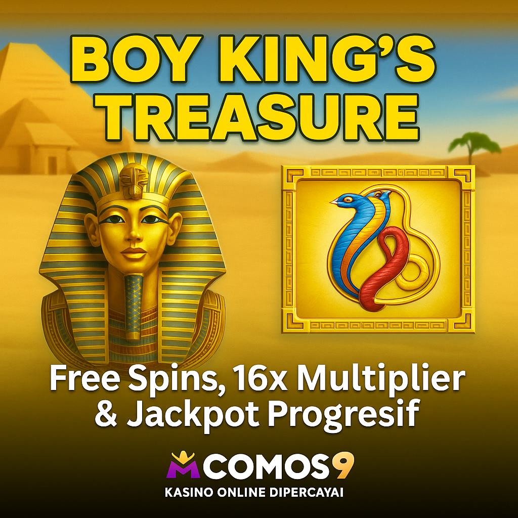 Boy King’s Treasure Mega888 Slot Review 2025 – 16x Multiplier, Free Spins & Jackpot at Comos9